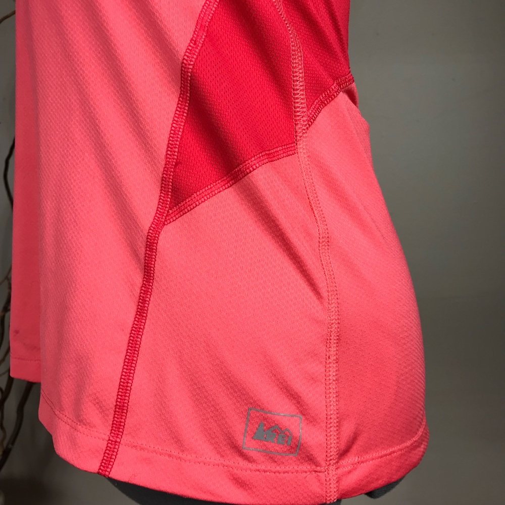 REI Salmon Pink Racerback Running Active Top - Picture 5 of 8